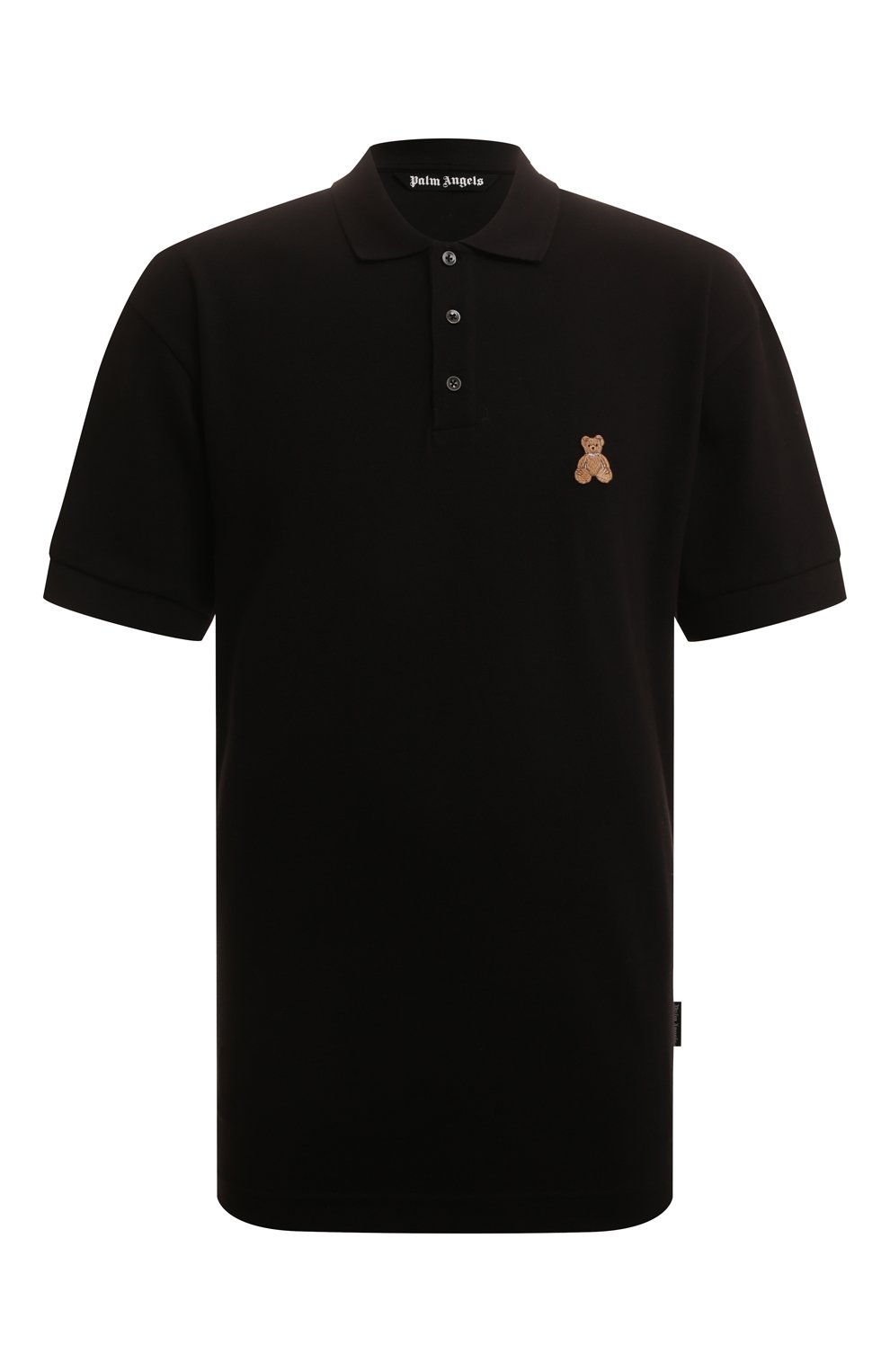 Хлопковое поло PALM ANGELS, арт. PMGB012F24FAB002, фото 1