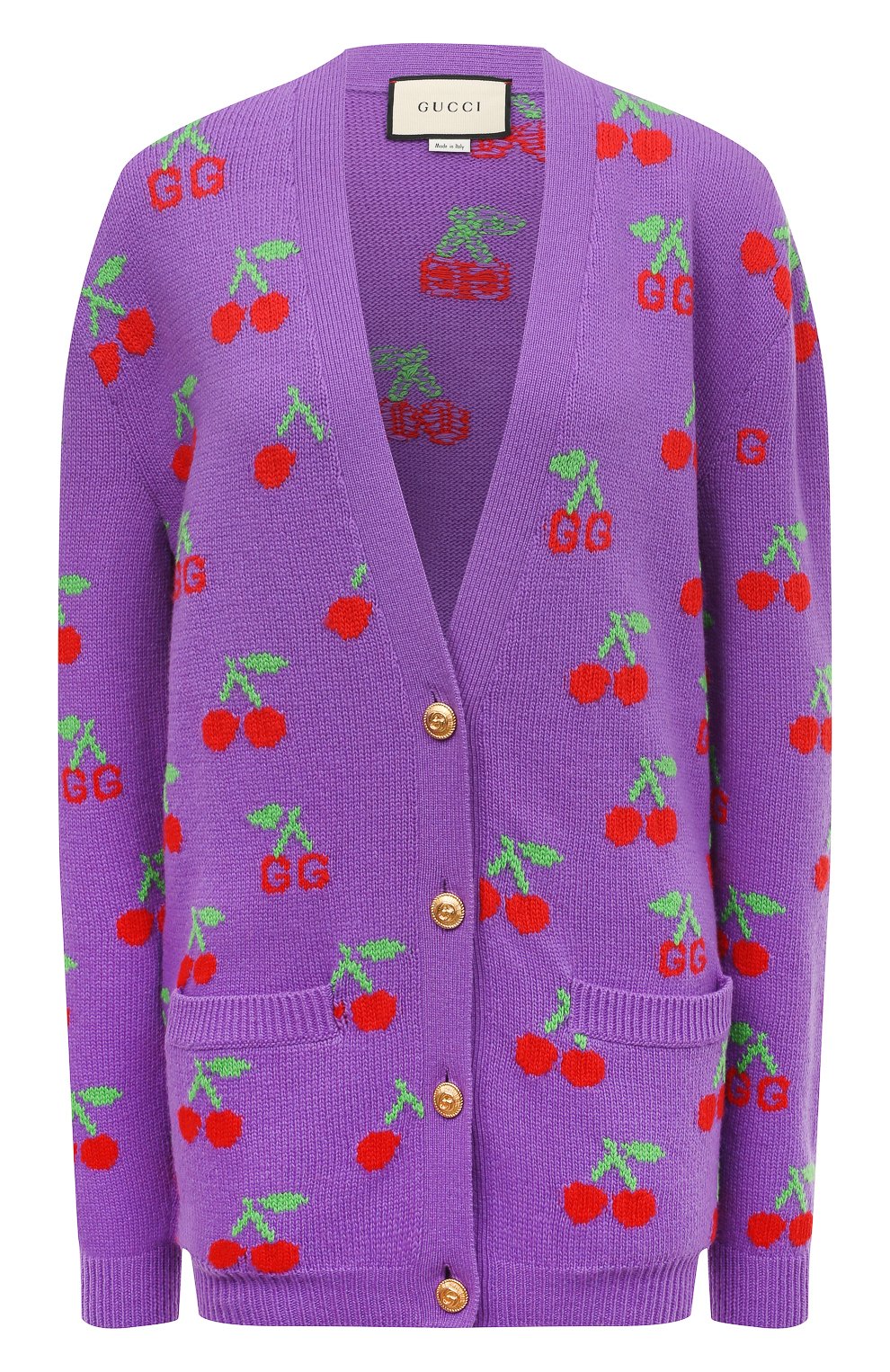 Шерстяной кардиган GUCCI, арт. 579932 XKAWB, фото 1