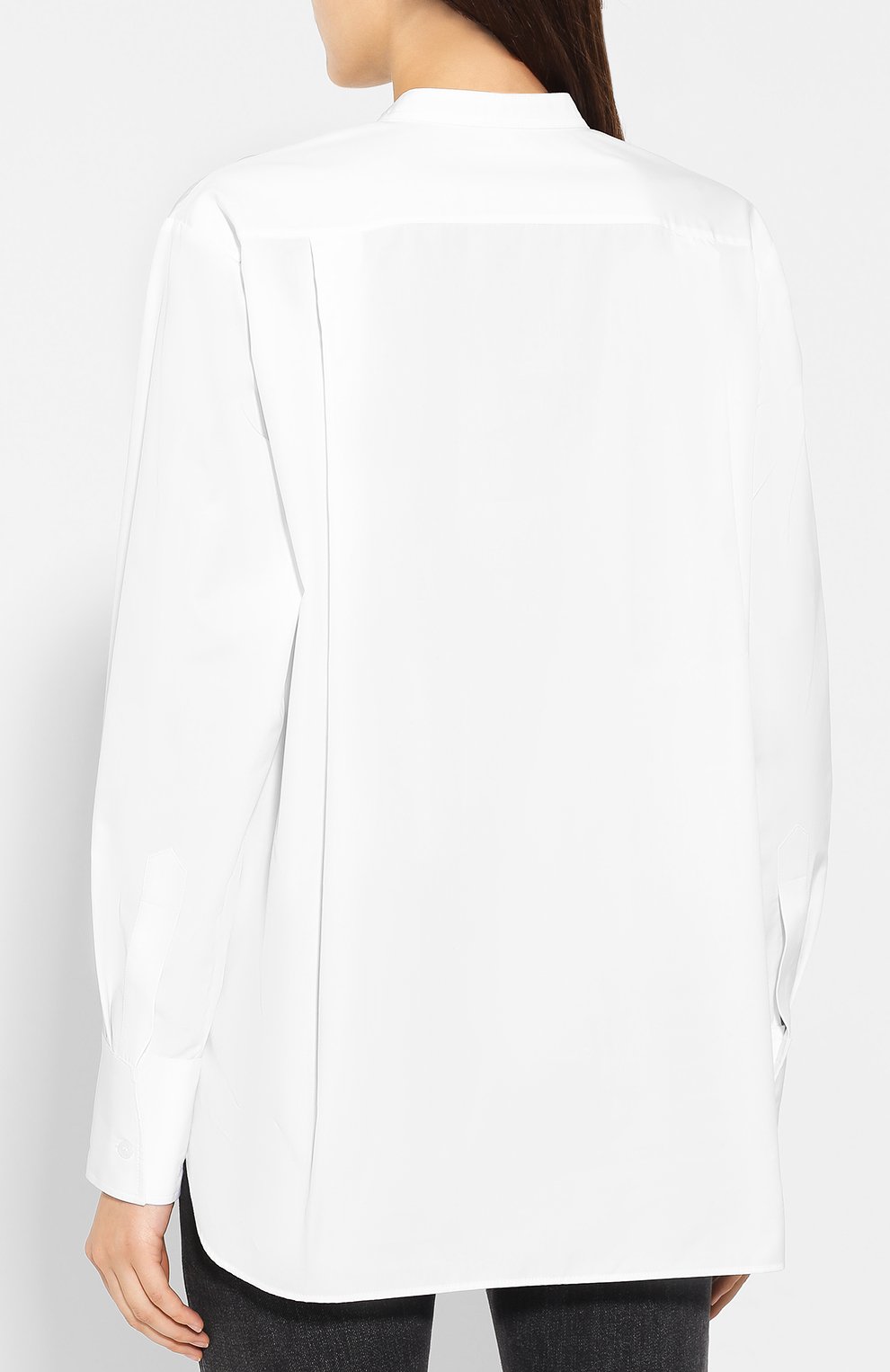 Хлопковая блузка STELLA MCCARTNEY белого цвета по цене 49950 руб., арт. 567114/SMA90, фото 4 Хлопковая блузка STELLA MCCARTNEY, арт. 567114/SMA90, фото 4