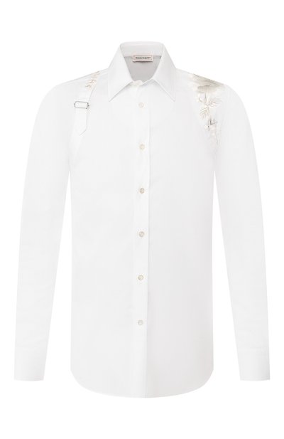 Хлопковая рубашка ALEXANDER MCQUEEN, арт. 595602/Q0N66, фото 1