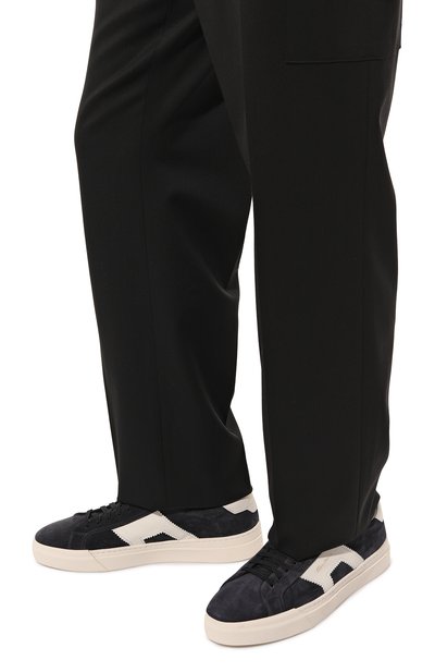 Замшевые кеды gloria SANTONI, арт. MBGT21870PNNGSU4U60, фото 3