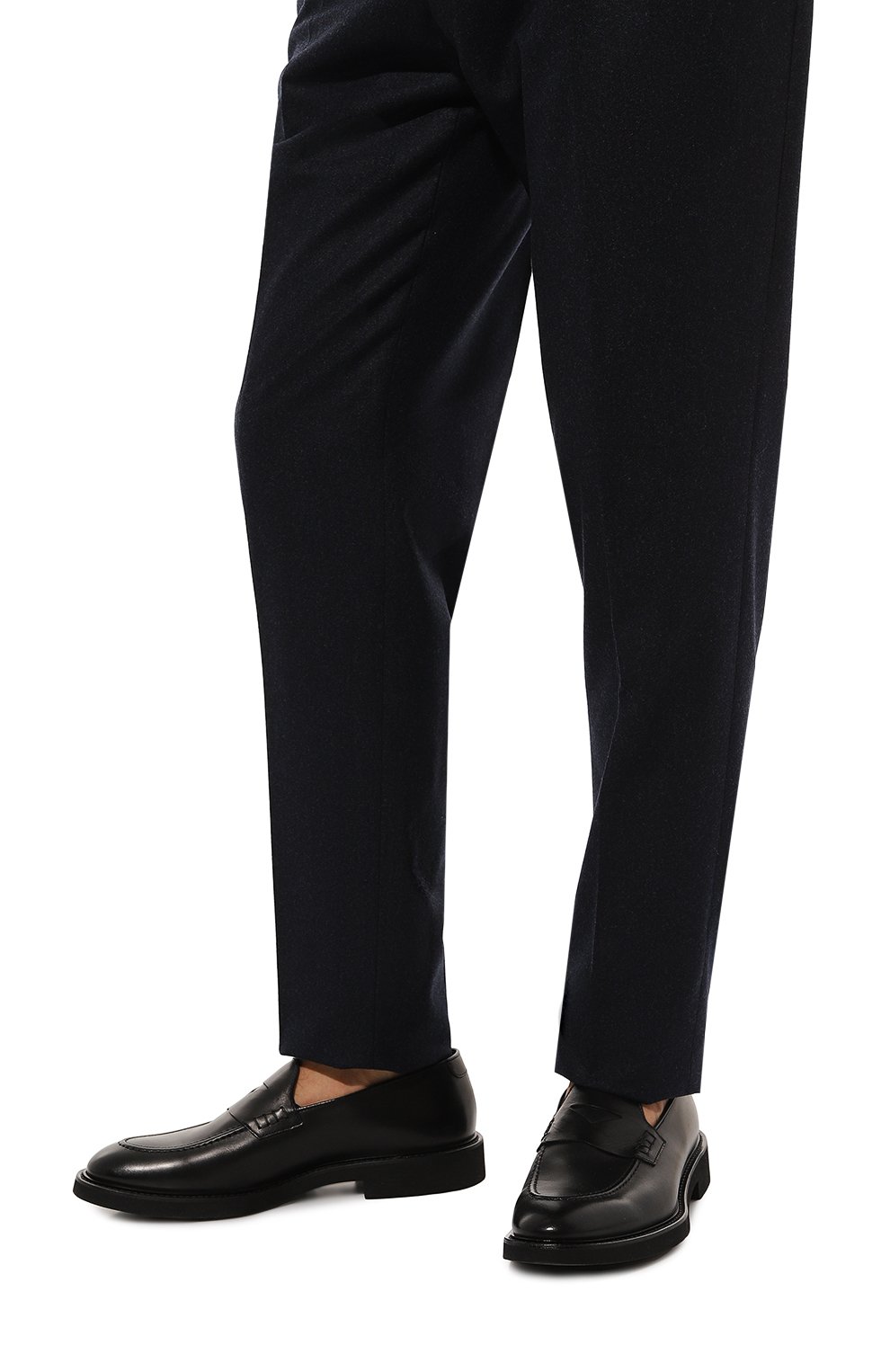 Кожаные пенни-лоферы DOUCAL'S, арт. DU3340VER0UF159N, фото 3