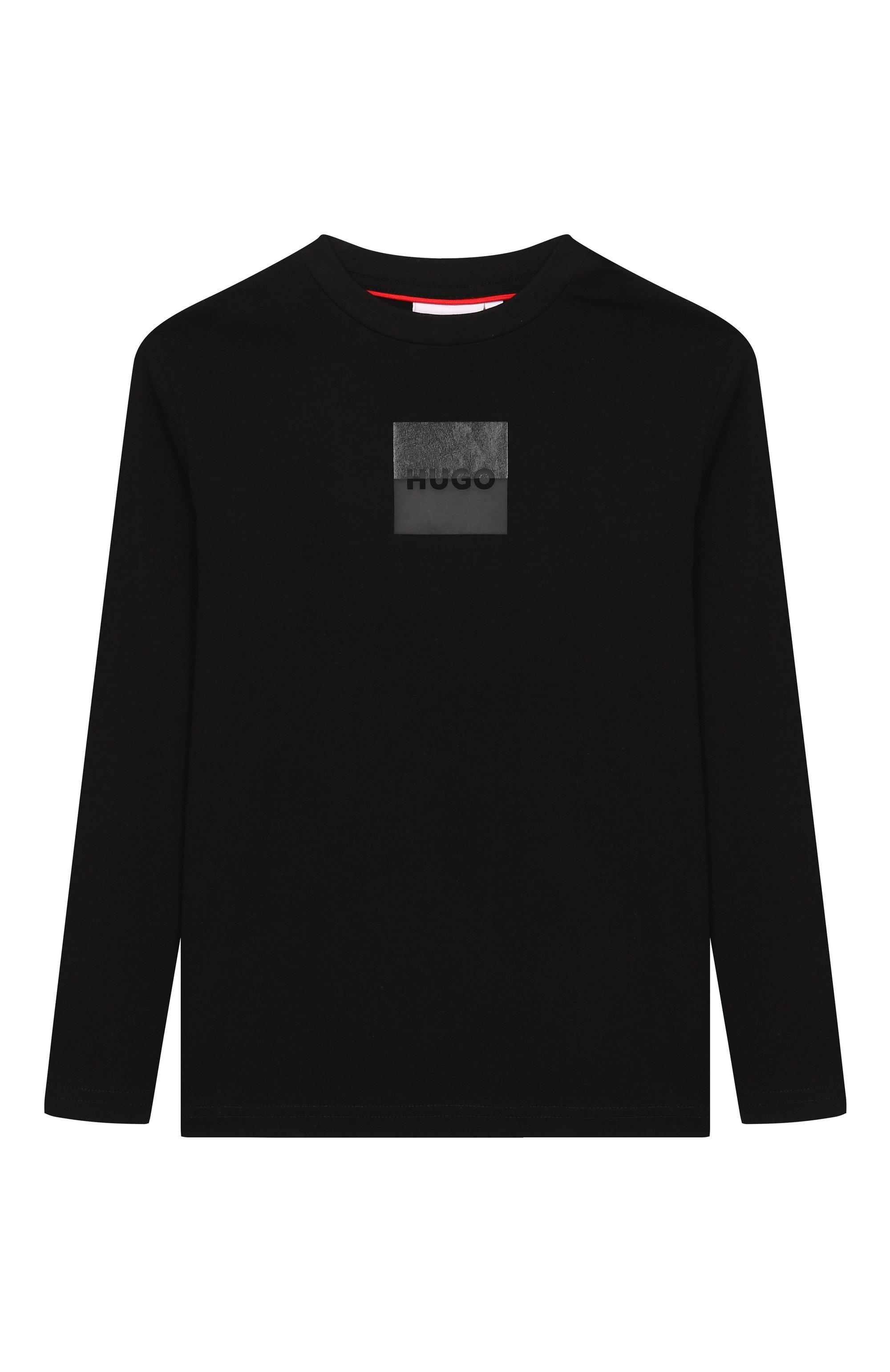 Хлопковый лонгслив HUGO, арт. G00437, фото 1