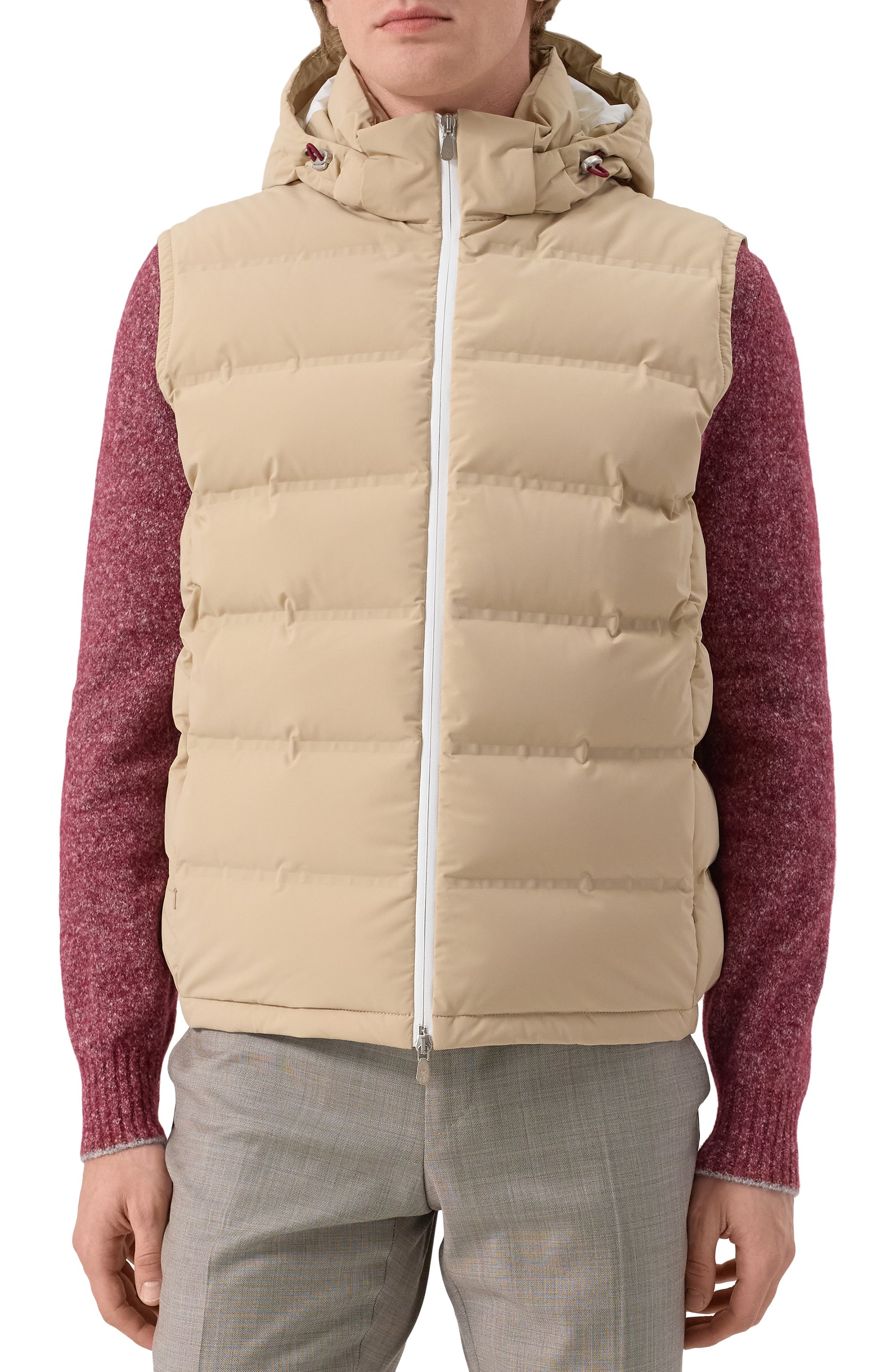 Пуховый жилет BRUNELLO CUCINELLI, арт. MM4911995, фото 3