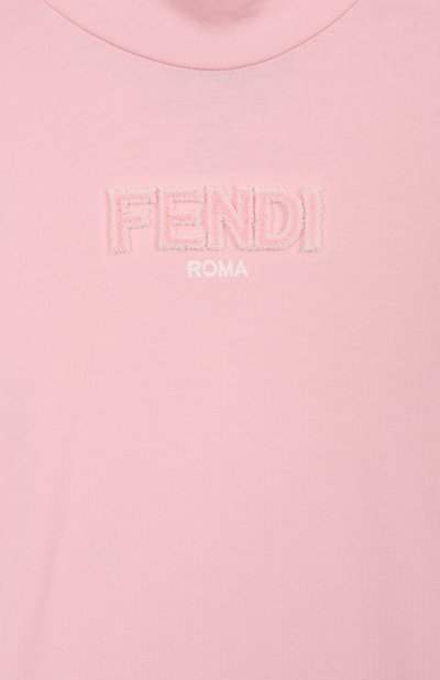Хлопковое платье FENDI, арт. JFB693/AG2T/4-6, фото 3