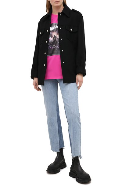 Хлопковая футболка MSGM, арт. 2942MDM207 207998, фото 2