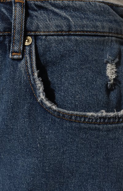 Джинсовые шорты 7 FOR ALL MANKIND синего цвета по цене 18100 руб., арт. JSASC100BL, фото 5 Джинсовые шорты 7 FOR ALL MANKIND, арт. JSASC100BL, фото 5