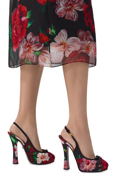 Текстильные туфли vally 105 DOLCE & GABBANA, арт. CG0927/AD645, фото 3