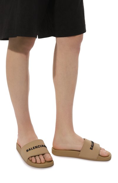 Резиновые шлепанцы pool BALENCIAGA, арт. 565826 W1S80, фото 3