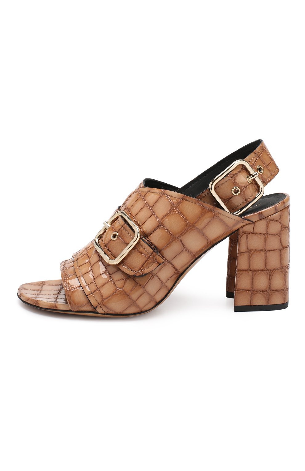 Кожаные босоножки DRIES VAN NOTEN, арт. WS25/139/H80/QU146, фото 3