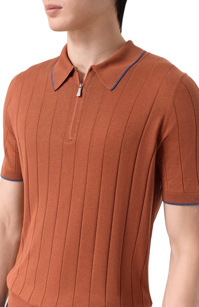 Шелковое поло GRAN SASSO, арт. 43128/23510, фото 5