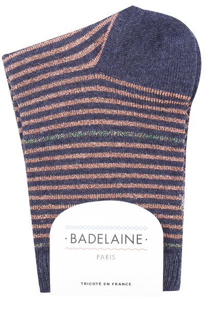 Женские носки с металлизированной нитью BADELAINE PARIS, арт. H0RIZ0N/55C019PA14VI8PL4EA