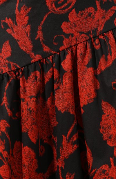 Хлопковая юбка DRIES VAN NOTEN красного цвета по цене 87700 руб., арт. 201-30863-9407, фото 5 Хлопковая юбка DRIES VAN NOTEN, арт. 201-30863-9407, фото 5
