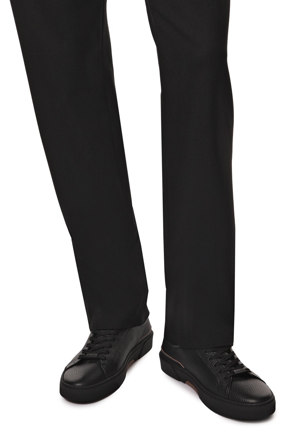 Кожаные кеды BOSS, арт. 50485241, фото 3