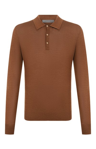 Мужская поло из кашемира и шелка CORNELIANI, арт. 28M539/2A25129