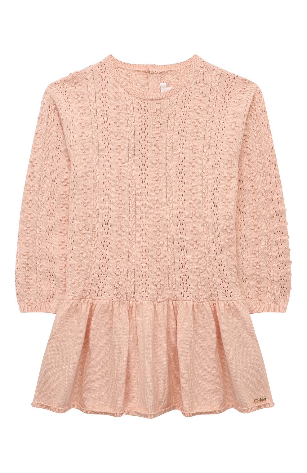 Платье из хлопка и шерсти CHLOÉ, арт. C20298., фото 1