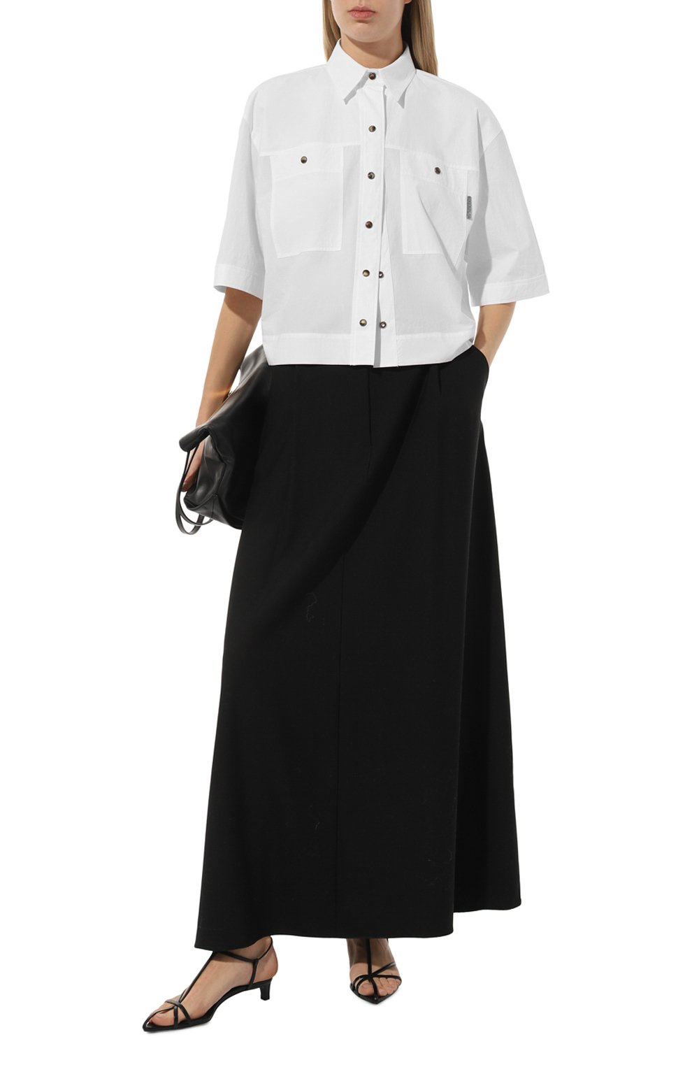 Хлопковая рубашка BRUNELLO CUCINELLI, арт. ML949B1348, фото 2