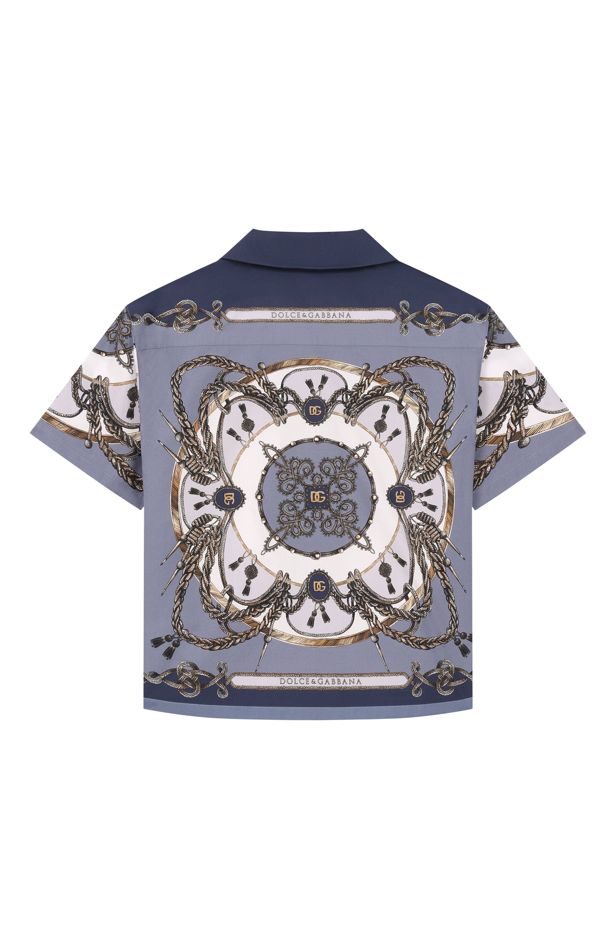 Хлопковая рубашка DOLCE & GABBANA, арт. L44S81/FI5NQ, фото 2