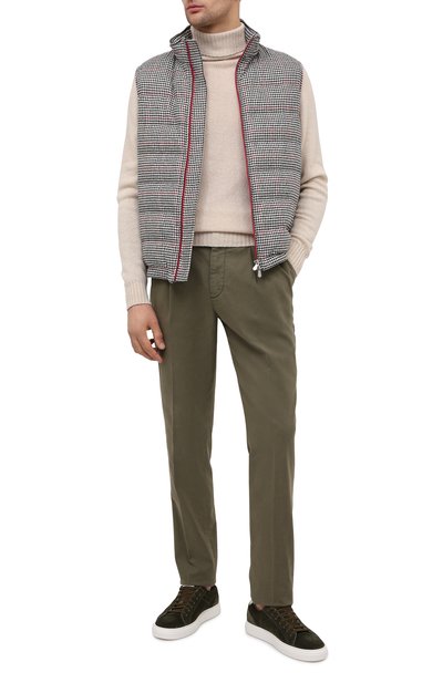 Хлопковые брюки BRUNELLO CUCINELLI, арт. M266LE1740, фото 2