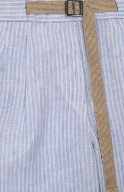 Льняные брюки BRUNELLO CUCINELLI, арт. BH762P236B, фото 3