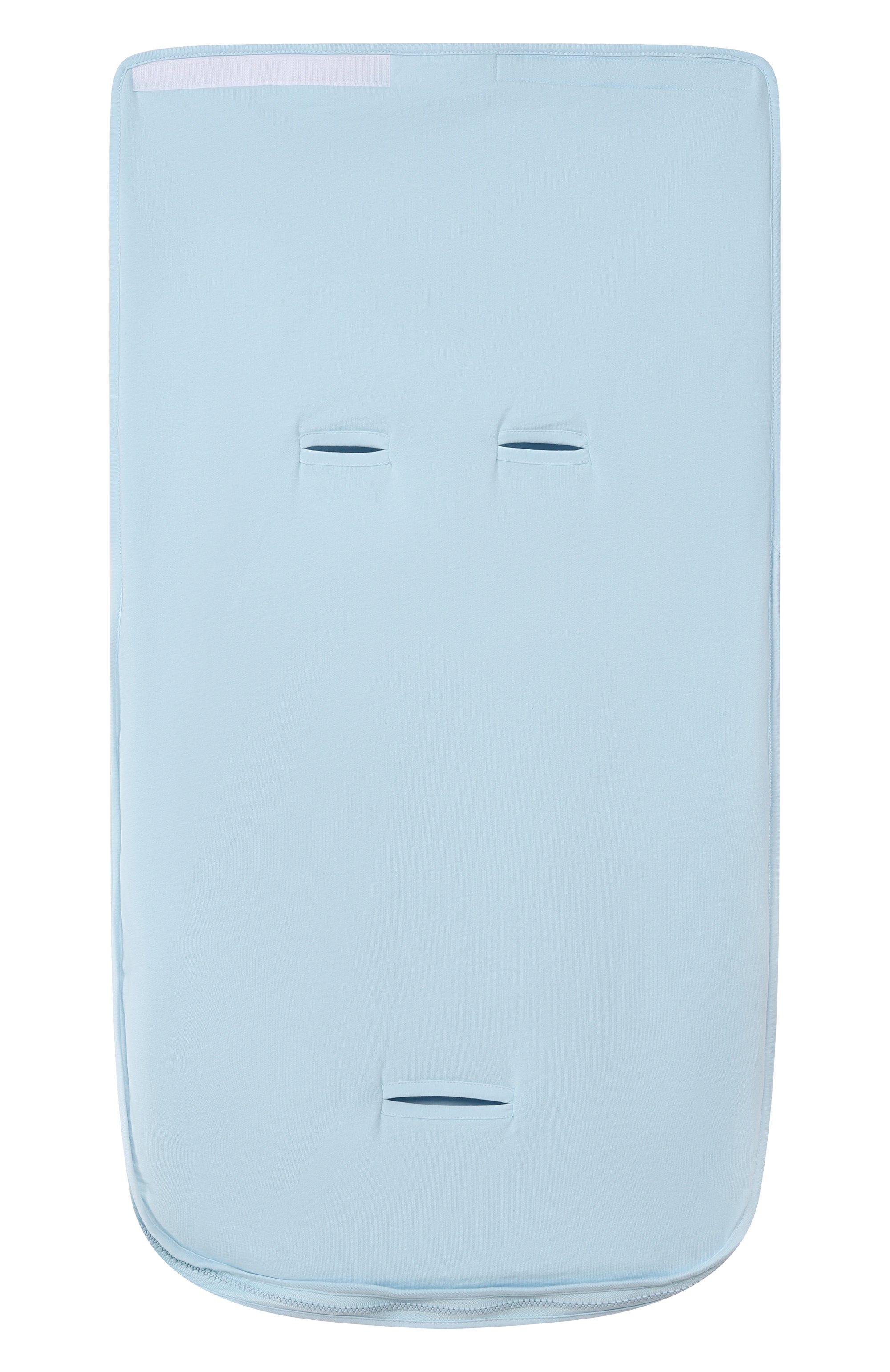 Хлопковый конверт MOSCHINO голубого цвета по цене 23450 руб., арт. MUE00V/LCA19, фото 2 Хлопковый конверт MOSCHINO, арт. MUE00V/LCA19, фото 2