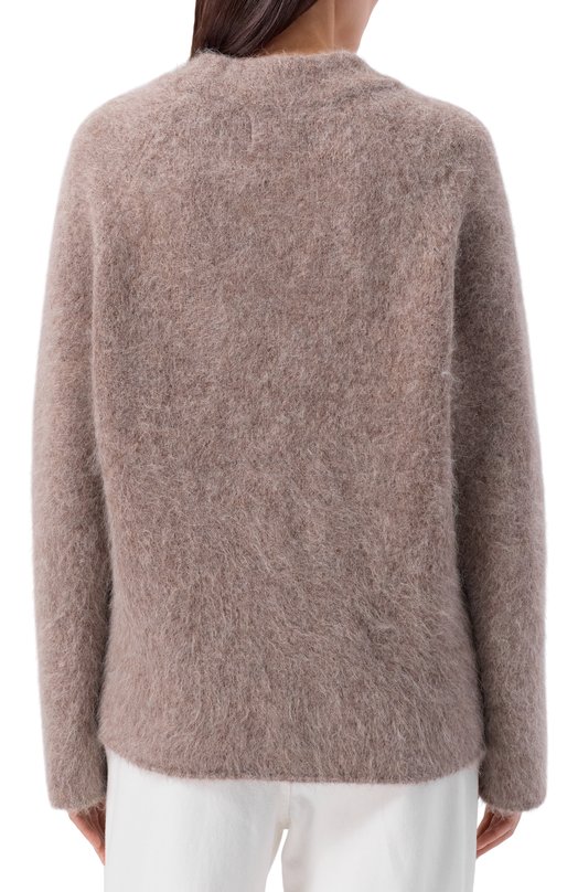 Шерстяной кардиган Loulou de Saison LYNN Бежевый  LYNN Фото 4