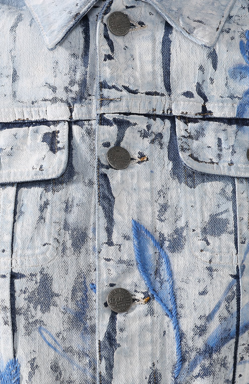 Джинсовая куртка с декорированной отделкой RALPH LAUREN, арт. 290706922, фото 5