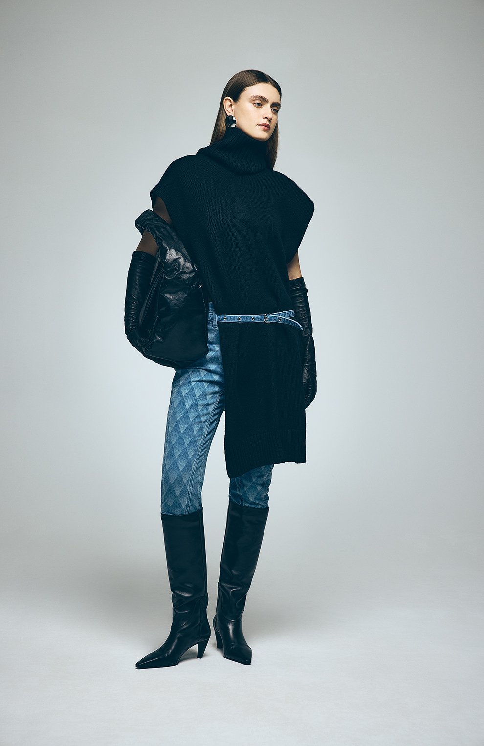 Кашемировая манишка JIL SANDER, арт. J02TE0002-J13203, фото 5