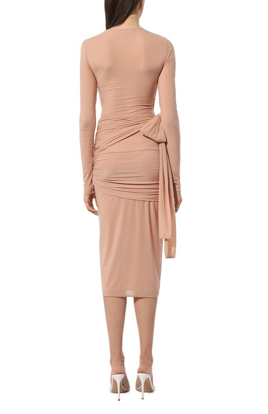 Платье Blumarine P422A443R Бежевый  P422A443R Фото 4
