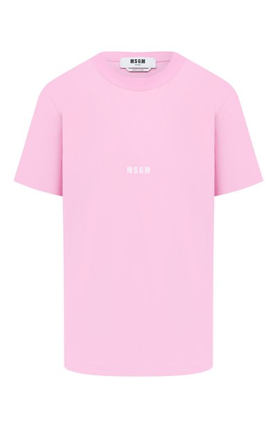 Женская хлопковая футболка MSGM, арт. 2942MDM100 207998