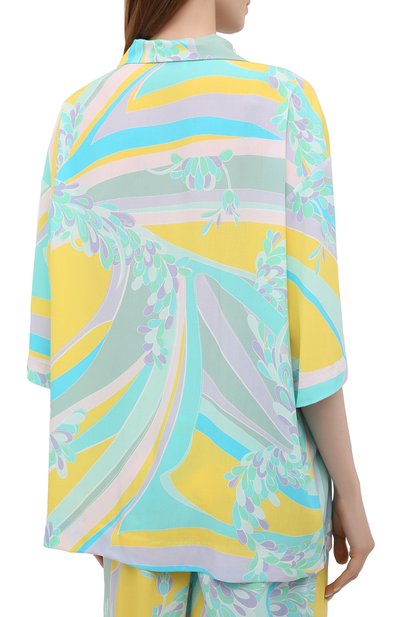 Рубашка из вискозы EMILIO PUCCI, арт. 1HWJ01/1H885, фото 4