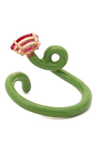 Кольцо BEA BONGIASCA зеленого цвета по цене 59950 руб., арт. VR113RGS/M, фото 2 Кольцо BEA BONGIASCA, арт. VR113RGS/M, фото 2