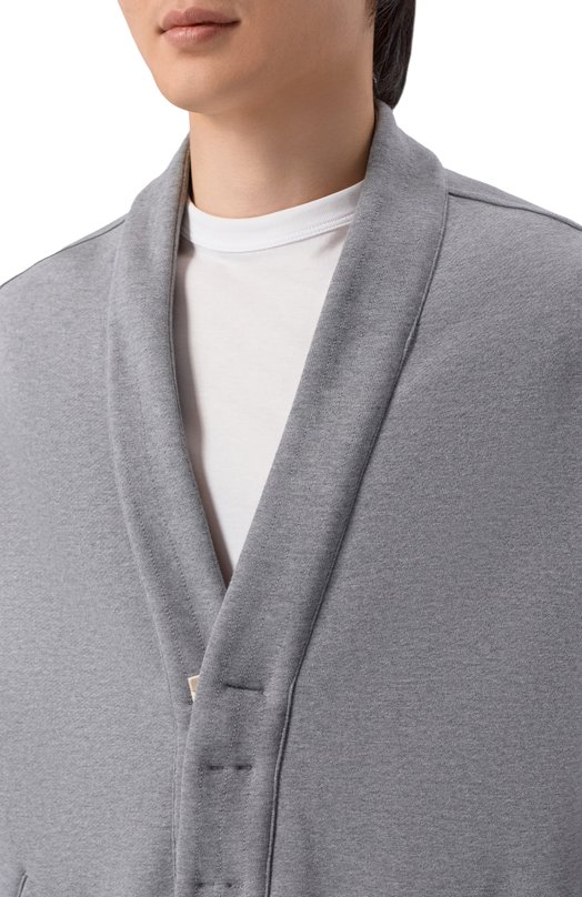 Хлопковая толстовка MORDECAI 26E96MUJ10E Серый  26E96MUJ10E Фото 5