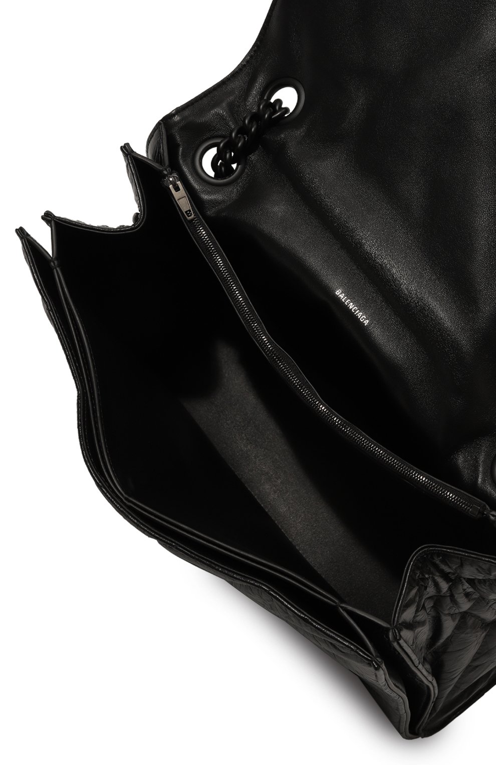 Сумка crush large BALENCIAGA черного цвета по цене 428500 руб., арт. 716332/210IY, фото 5 Сумка crush large BALENCIAGA, арт. 716332/210IY, фото 5