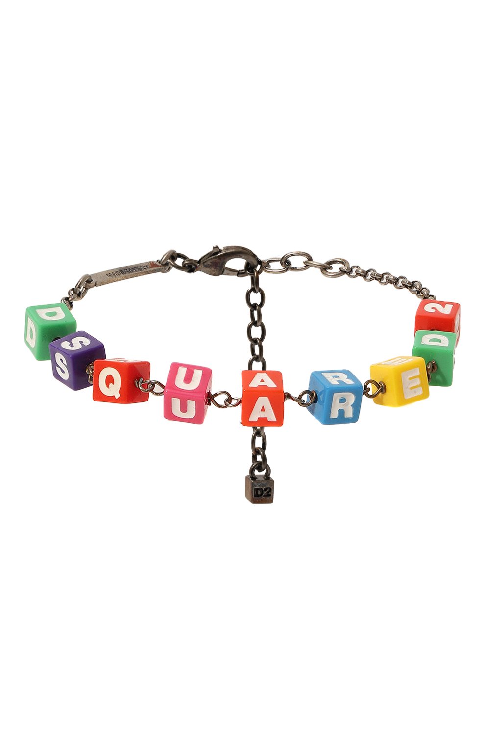 Браслет DSQUARED2 разноцветного цвета по цене 16050 руб., арт. ARM0154 13420001, фото 1 Браслет DSQUARED2, арт. ARM0154 13420001, фото 1
