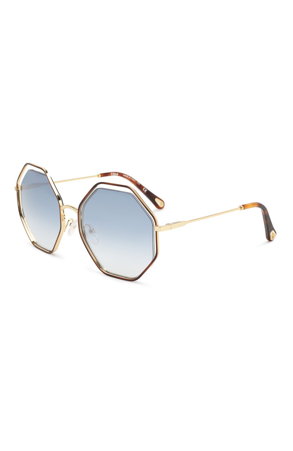 Солнцезащитные очки CHLOÉ синего цвета по цене 24950 руб., арт. 132S-261, фото 1 Солнцезащитные очки CHLOÉ, арт. 132S-261, фото 1