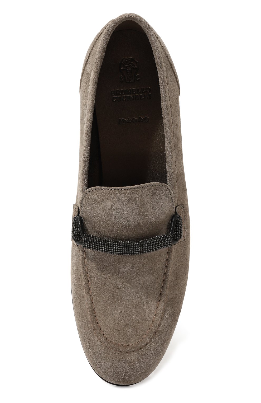 Замшевые лоферы BRUNELLO CUCINELLI, арт. MZSFCBP154, фото 6