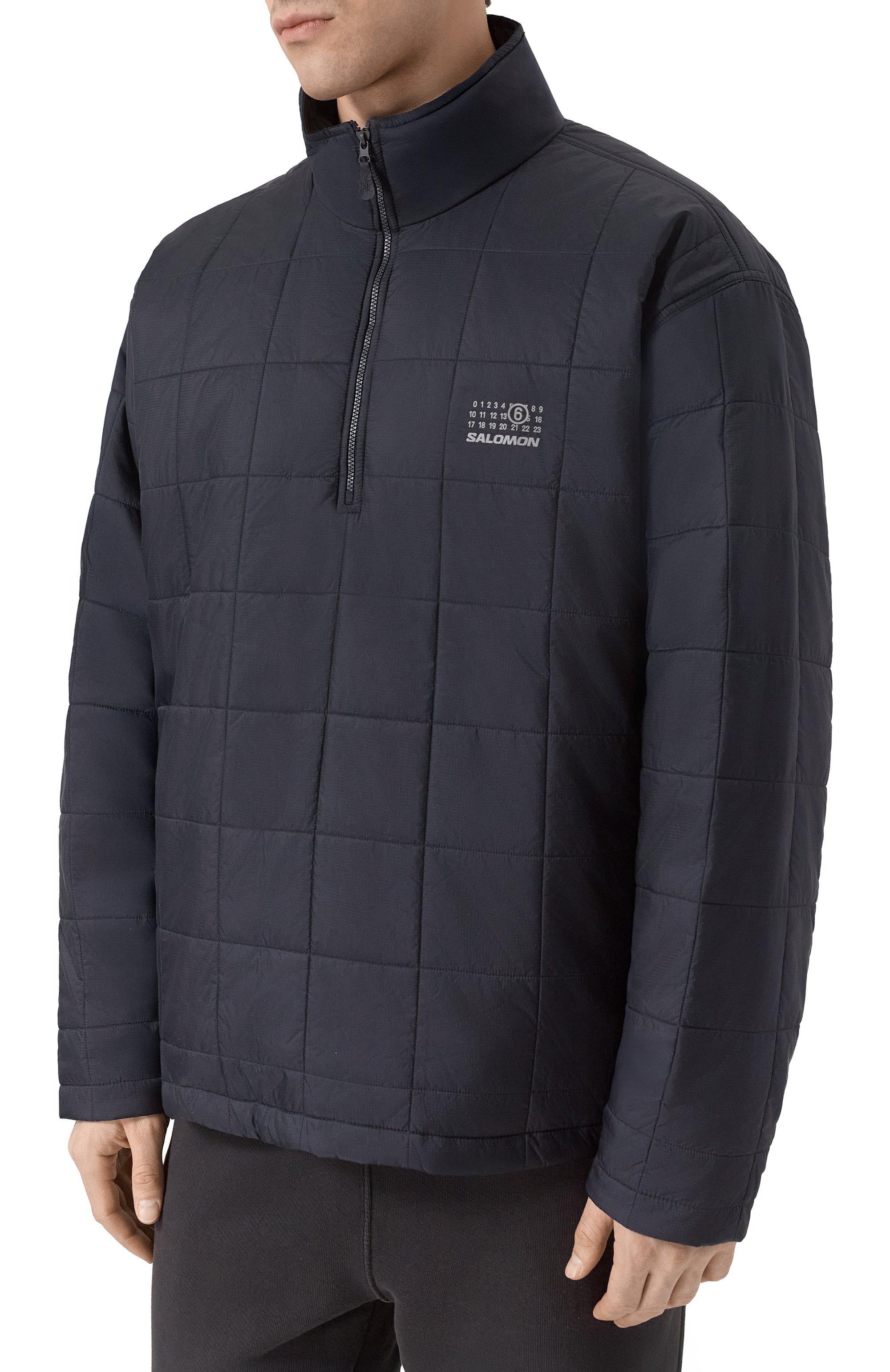 Двусторонний анорак mm6 x salomon MM6 черного цвета по цене 105000 руб., арт. SH0AM0068/M35595, фото 3 Двусторонний анорак mm6 x salomon MM6, арт. SH0AM0068/M35595, фото 3