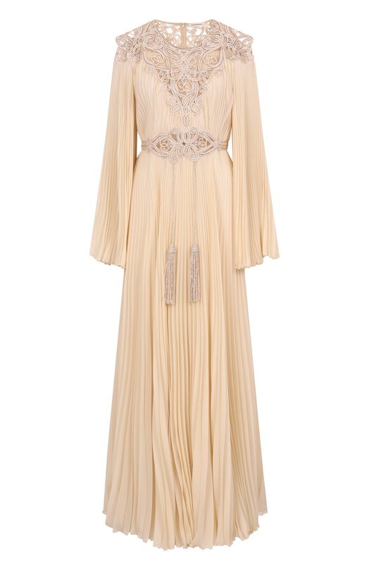 Платье Zuhair Murad RDR25342/GEPL001 Бежевый RDR25342/GEPL001
