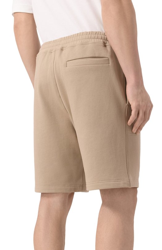 Хлопковые шорты Zegna N6N10/194 Бежевый  N6N10/194 Фото 4
