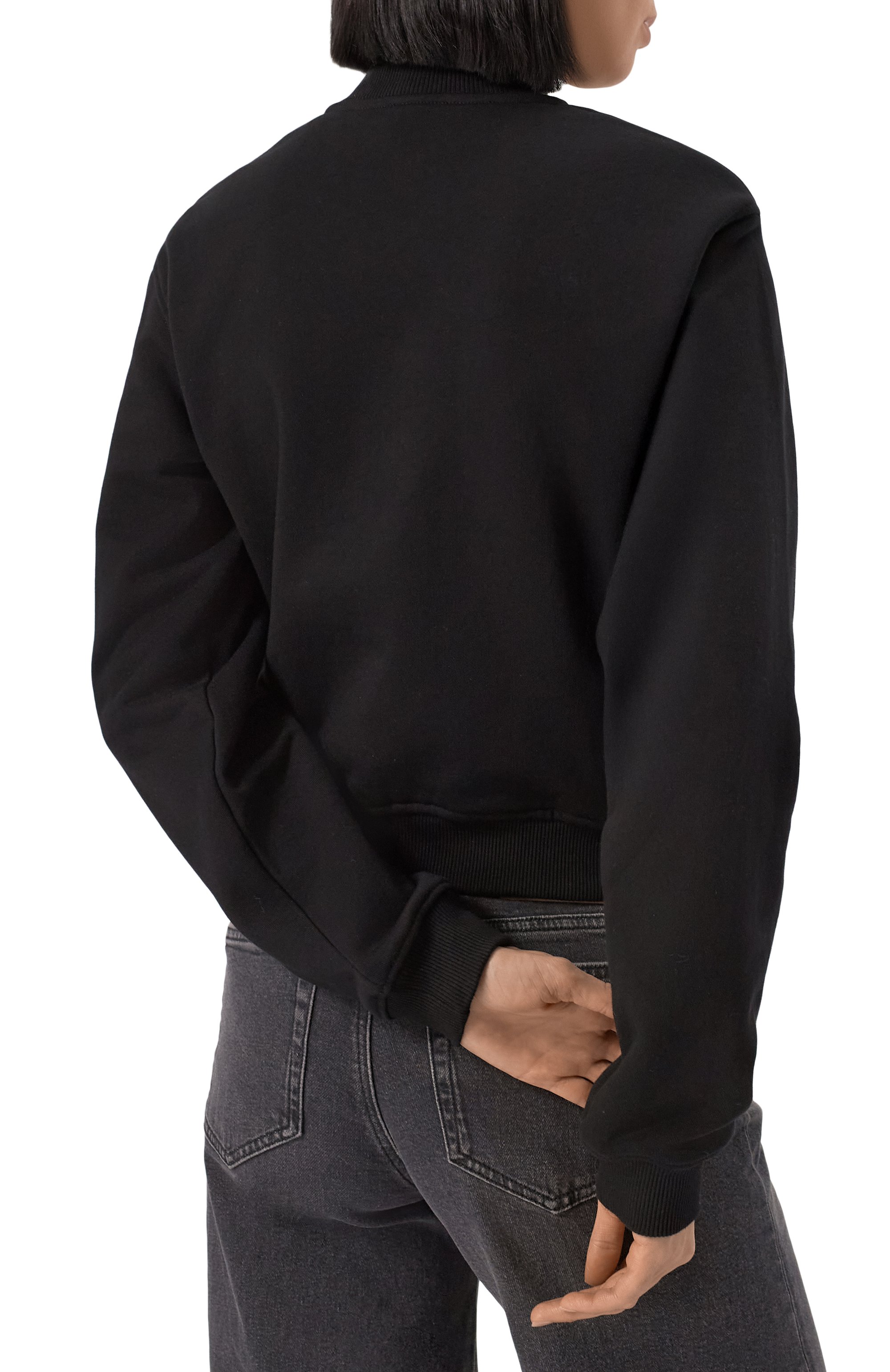 Хлопковая толстовка DIESEL, арт. A16842/0BMBJ, фото 4