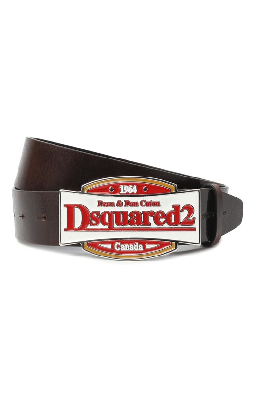 Кожаный ремень Dsquared2 BEM0665/12900001 Коричневый BEM0665/12900001