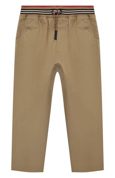 Хлопковые брюки BURBERRY, арт. 8030128, фото 1