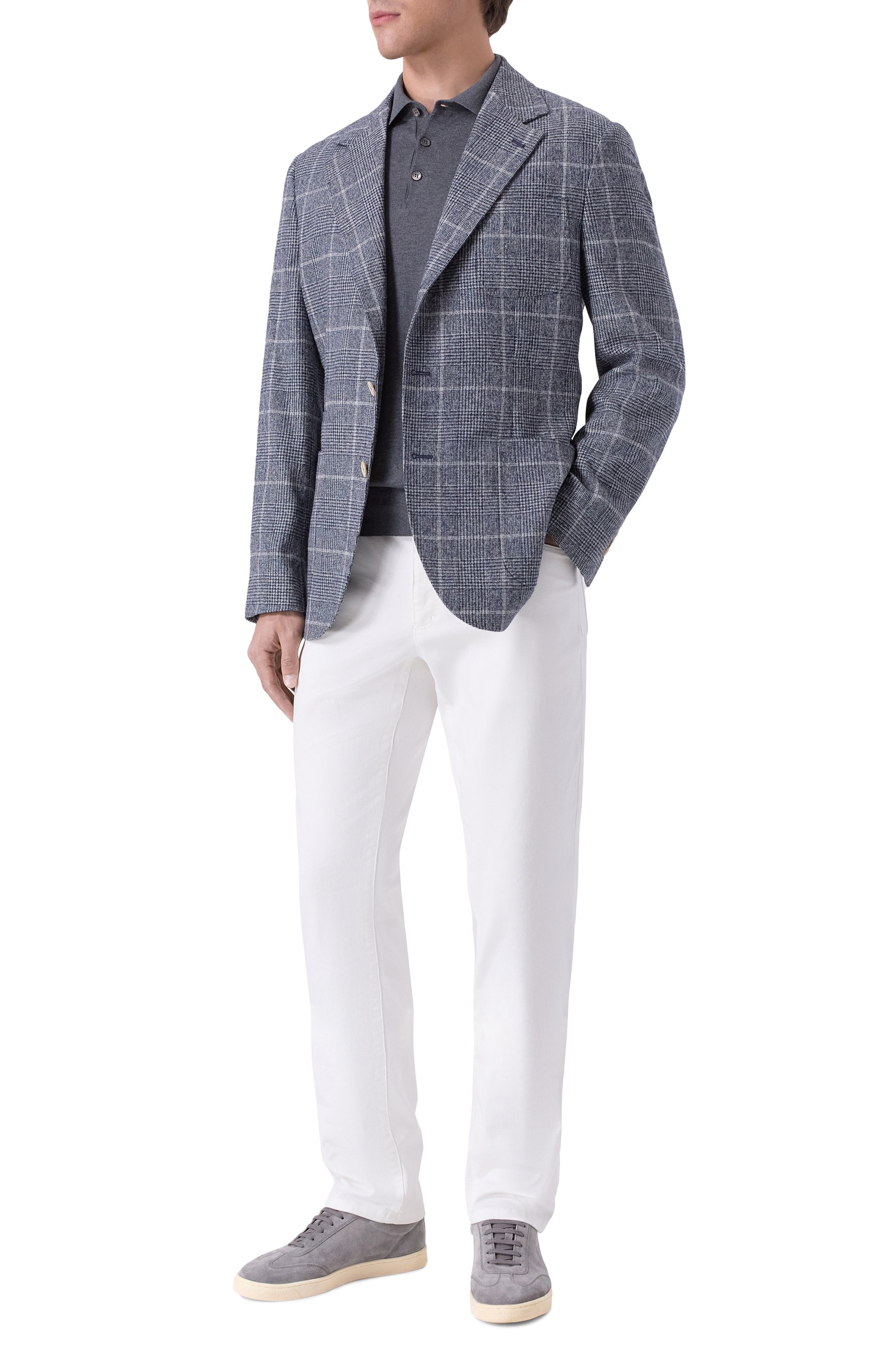 Шерстяной пиджак BRUNELLO CUCINELLI, арт. MV4037BND, фото 3