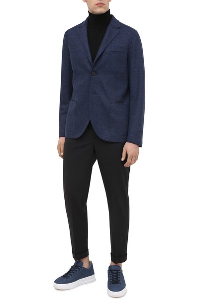 Кожаные кеды TOD’S, арт. XXM79B0DK216RN, фото 2