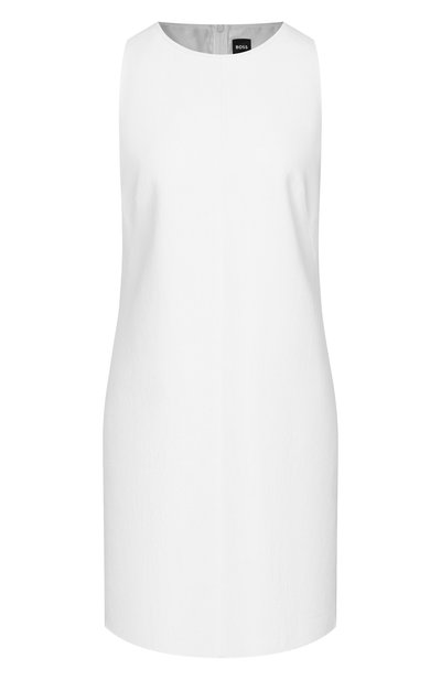 Женское платье изо льна и вискозы BOSS, арт. 50557447
