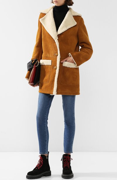 Дубленка из овчины с накладными карманами FORTE DEI MARMI COUTURE, арт. FC FW18 37, фото 2