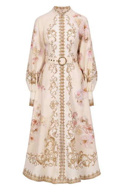 Женское льняное платье ZIMMERMANN, арт. 5168DF251