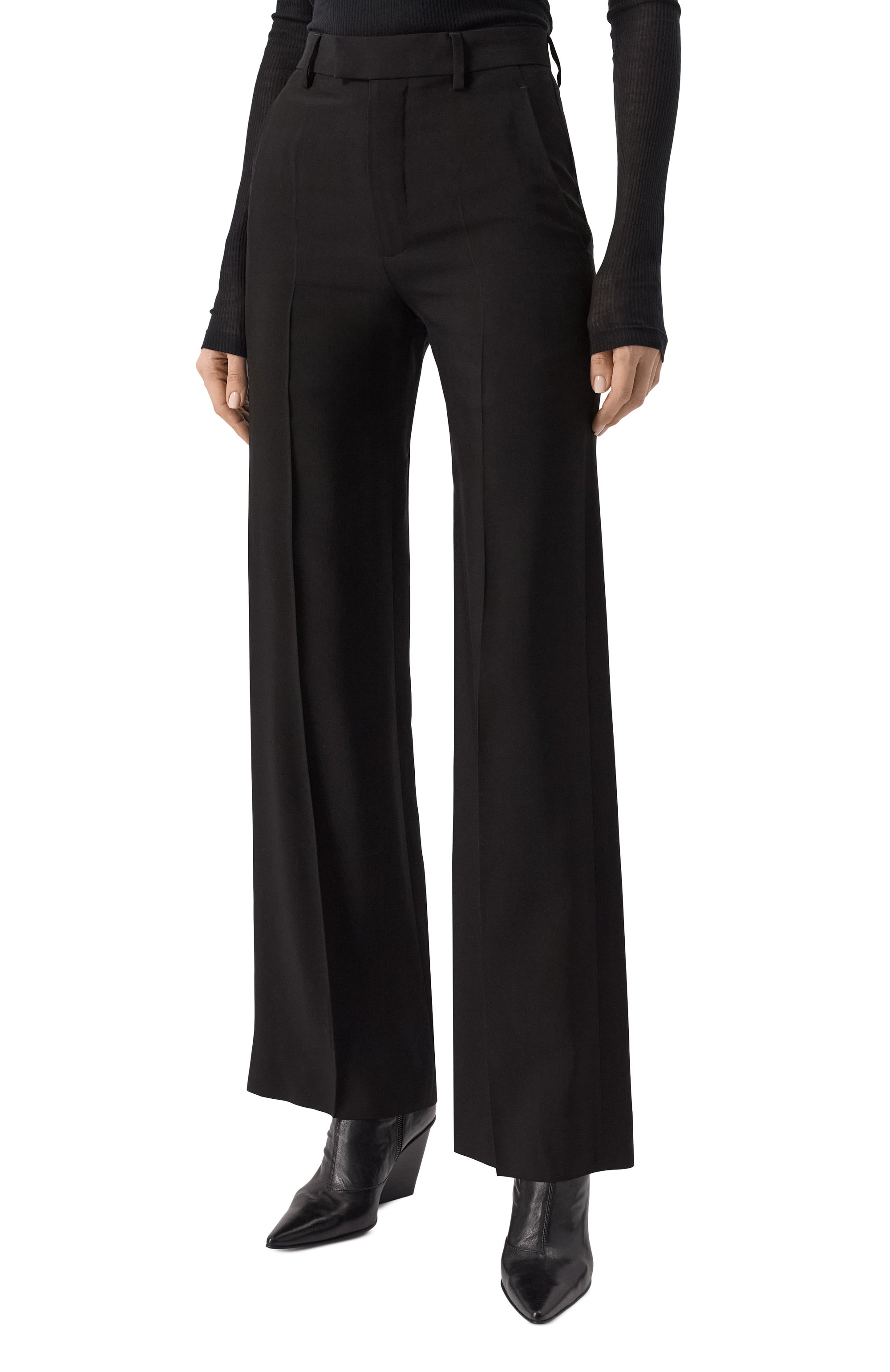 Брюки из вискозы ANN DEMEULEMEESTER, арт. B0011423/FA558, фото 3