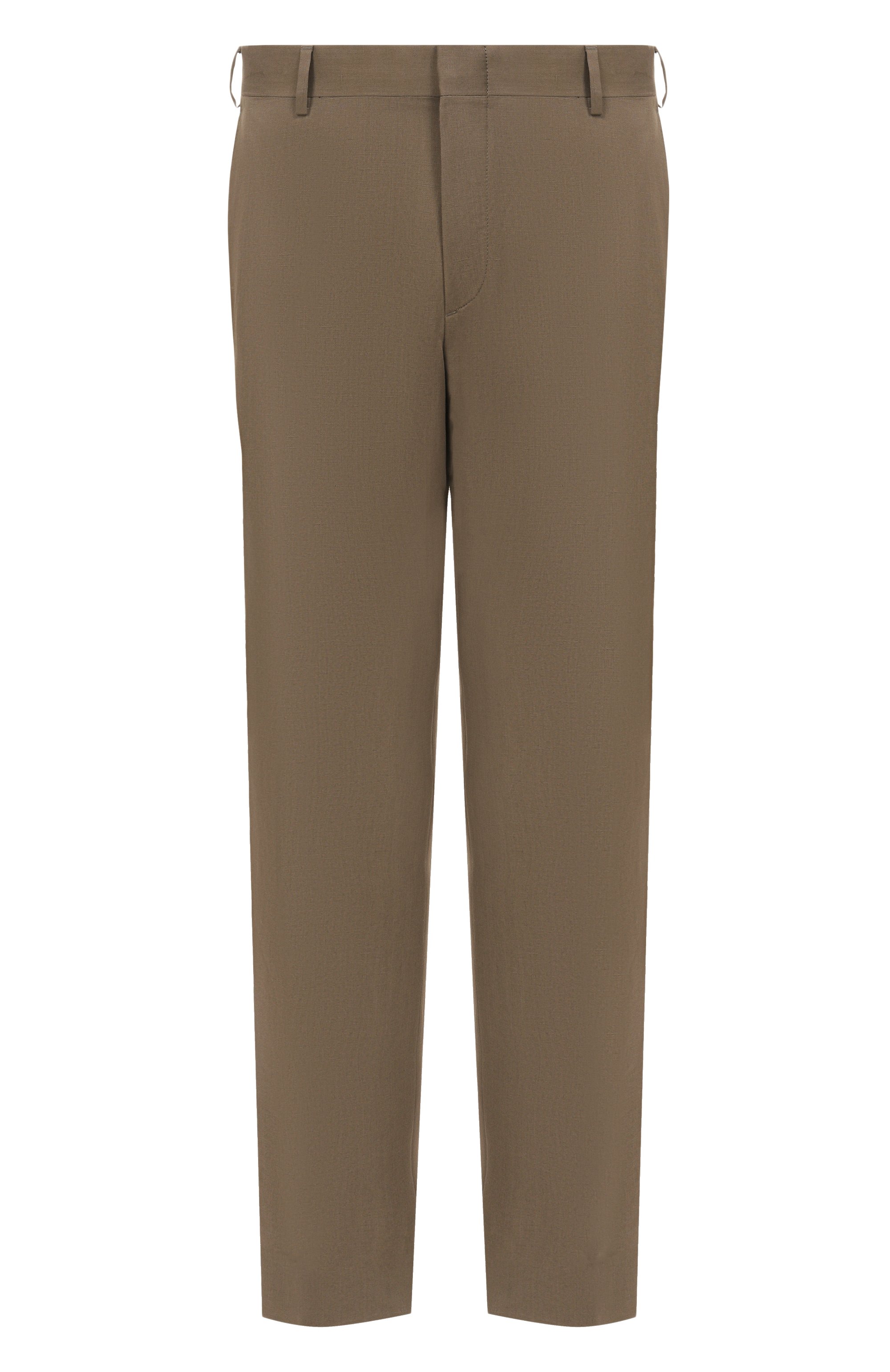 Брюки изо льна и хлопка BRIONI, арт. RPC20L-PA106, фото 1